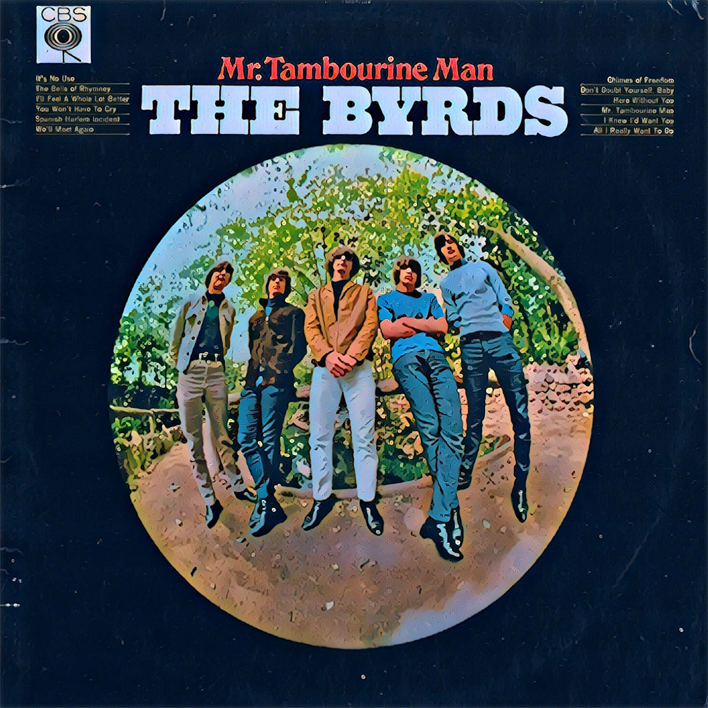 Folk-Rock group pose for the camera