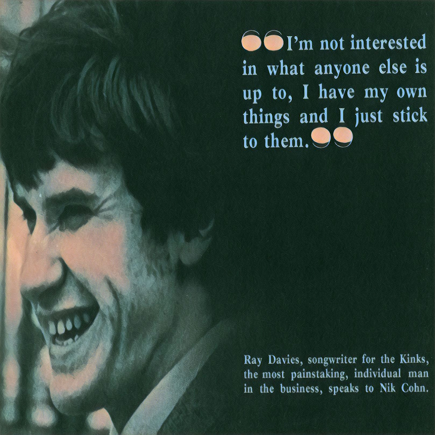 RAY DAVIES OF THE KINKS