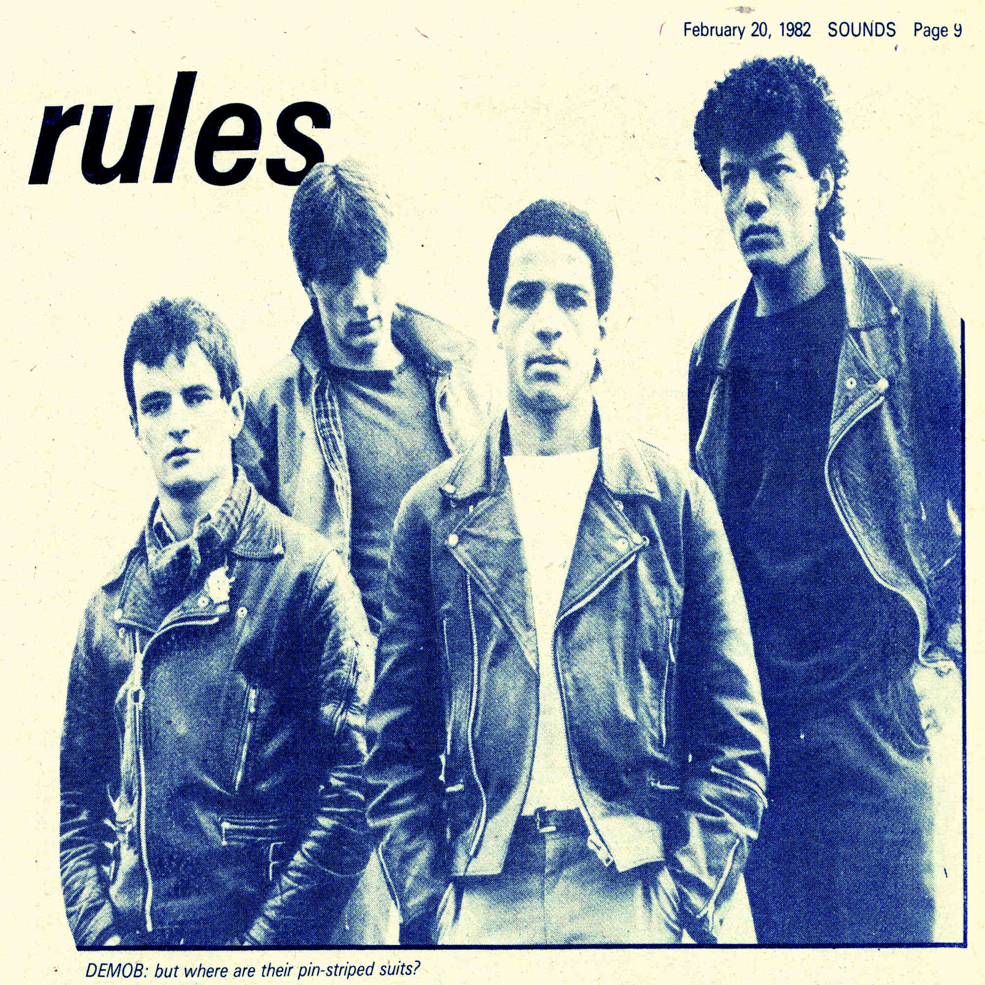Demob | Demob Rules