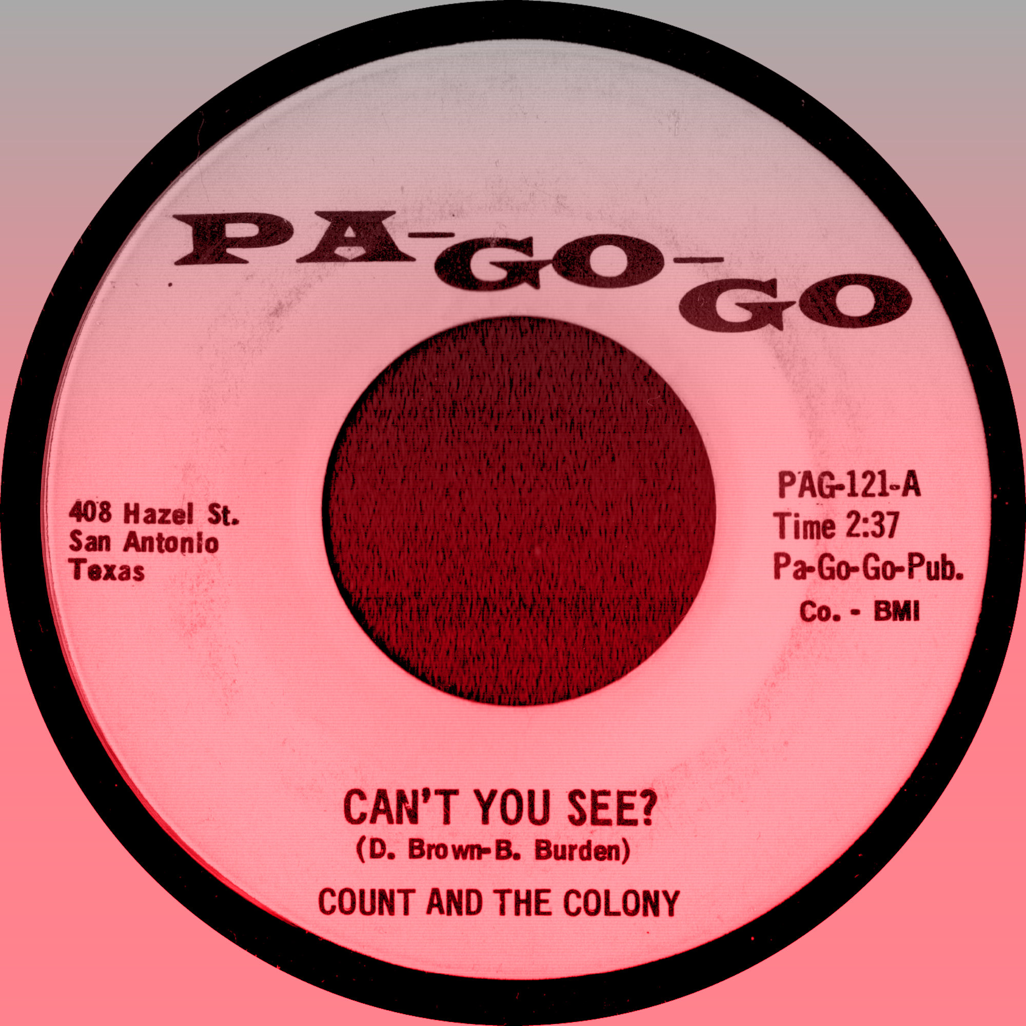 COUNT AND THE COLONY