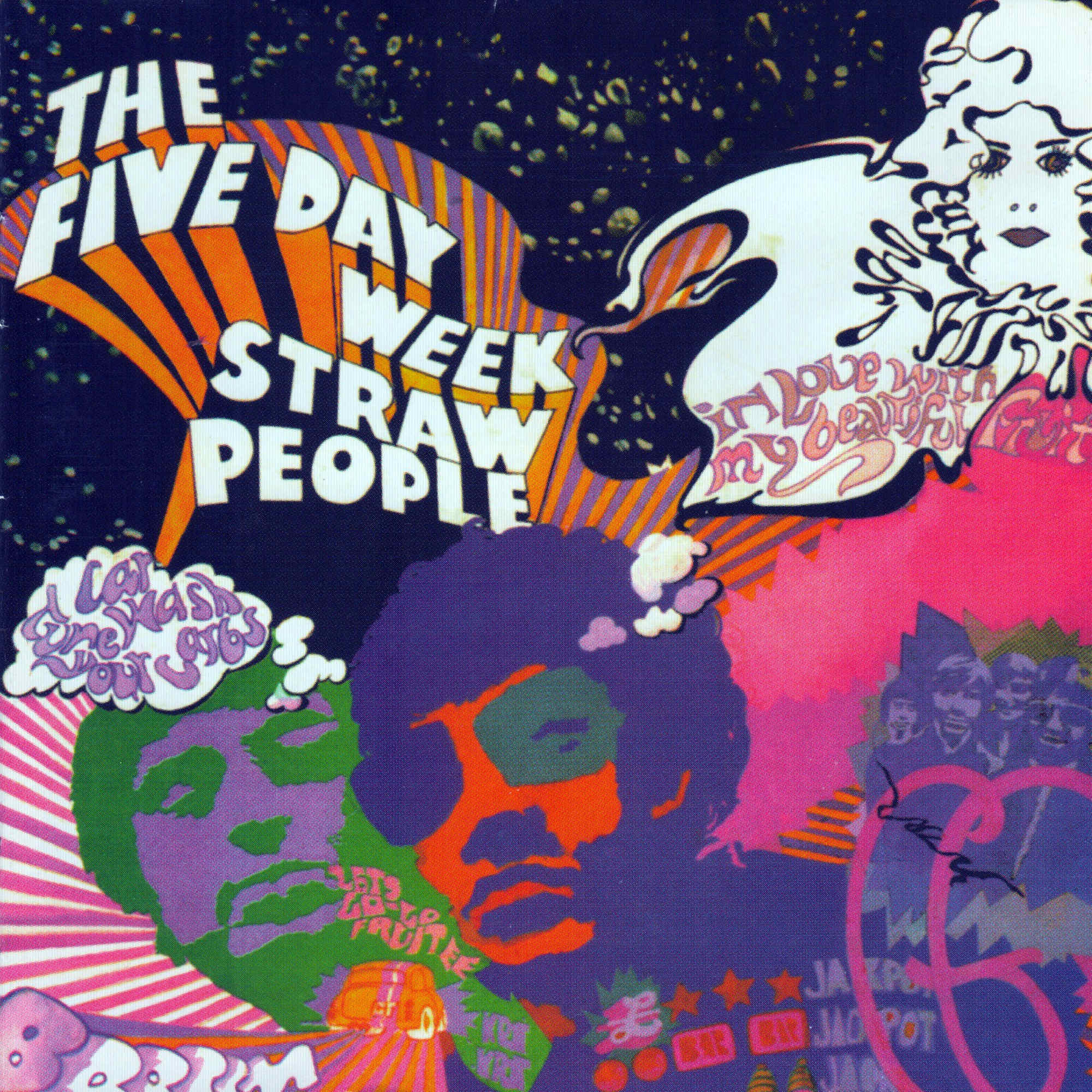 THE FIVE DAY WEEK STRAW PEOPLE