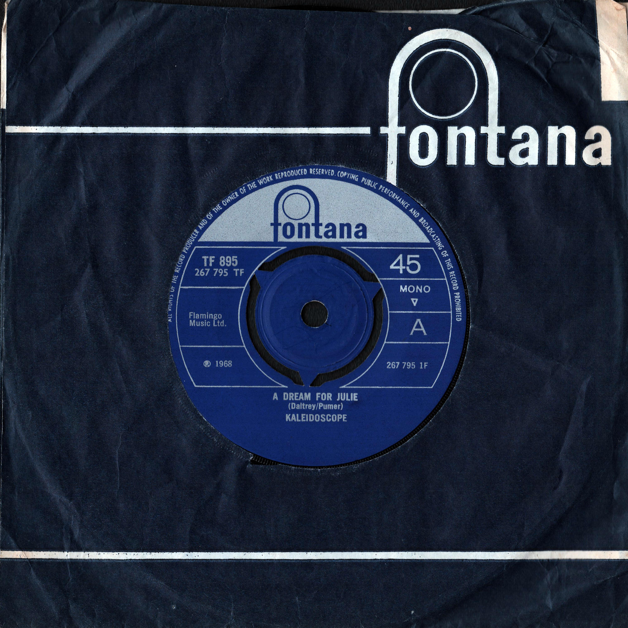 Kaleidoscope | A Dream For Julie | Fontana | 1968
